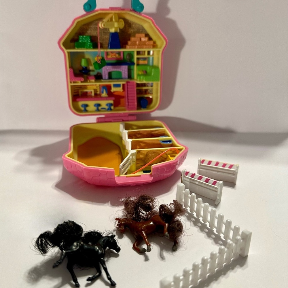 1995 Rare Polly Pocket Happy Trails